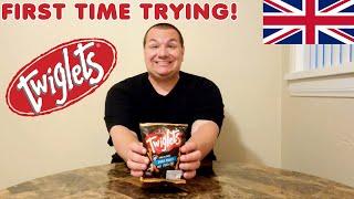 Americans first time trying Twiglets | UK Food Reaction