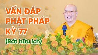 Vấn đáp Phật pháp kỳ 77 (Rất hữu ích) | Thầy Thích Trúc Thái Minh