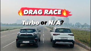 DRAG RACE- Tata Nexon VS Suzuki Brezza | दोनो ही एक दूसरे के दुश्मन हैंnew brezza vs nexon