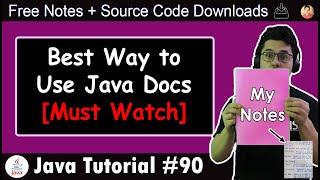 How to View Java Documentation (Correct Way)