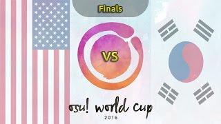 osu! World Cup 2016 | Finals | USA vs South Korea /w Twitch Chat