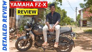 Yamaha FZ-X Detailed Review in Tamil | Full Specification Covered | Worth for Money | Vijai Vlogs