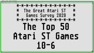 The Top 50 Atari ST Games Episode 9: 10-6