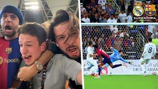 THE MOMENT BARCELONA WIN 5-2 vs REAL MADRID