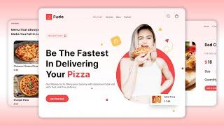 React Food Delivery Website Tutorial Using, Nextjs | React js Projects for Beginners | Deploy PART:1