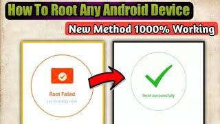 How To Root Any Android Version In 2020 With New Method | Latest Root Method || ROOT SUCCESS 100%