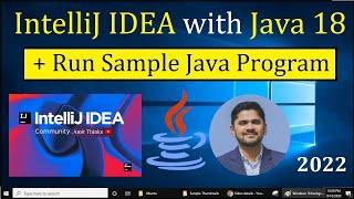 How to Install IntellijIDEA with Java 18 on Windows 10