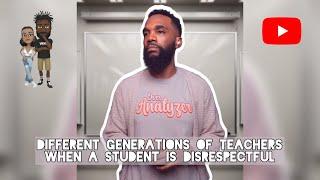 Different generations of teachers when a student is disrespectful #comedy #theclassiiics #teachers