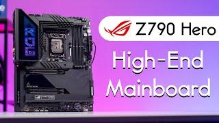 High-End Mainboard für Intel Raptor Lake: Asus ROG Maximus Z790 Hero | Features & Easy-OC