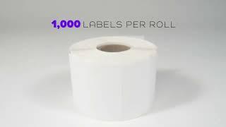 Rollo 2x1 Barcode Label