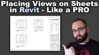 Placing Views on Sheets in Revit Tutorial