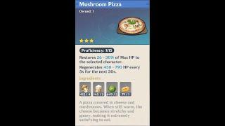 Genshin Impact | Location of Mushroom Pizza Recipe (Needed for Story Quest - Inazuma)