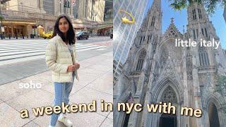 spend a weekend in nyc with me! | new york city vlog 2021