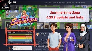 New Update 0.20.8 + Download Links for pc & android | Summertime Saga | sid X gaming |