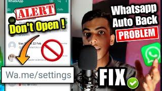 wa.me/settings whatsapp solution | whatsapp message not opening | whatsapp auto back problem