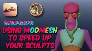 Using modmesh to speed up your sculpting process