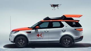 Land Rover unveils drone-equipped Discovery for search and rescue operations