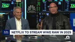 TKO CEO Ari Emanuel: Netflix deal strengthens the WWE brand 'on a global basis'