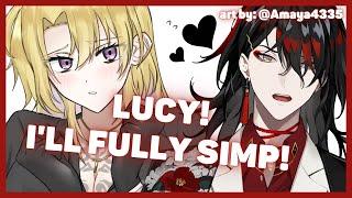 Lucy’s morning voice makes Vox SIMP【NIJISANJI EN | Luca Kaneshiro, Vox Akuma】