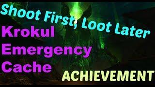 Where is Krokul Emergency Cache (Shoot First,Loot Later Achievement) World of Warcraft