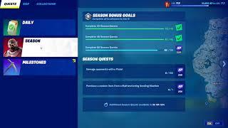 Buggy Seasonal Quest Hotfix: "Deal 150 Pistol Damage to Opponents"  | Fortnite Chapter 3 Season 1