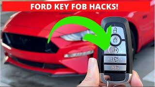Ford Key Fob Tips & Tricks | Ford Key Fob Hacks You NEED!