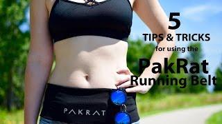 5 Tips and Tricks for Using the PakRat Running Belt