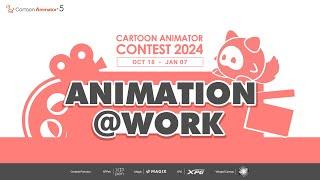 Cartoon Animator - 2024 Contest "Animation At Work" | Official Trailer