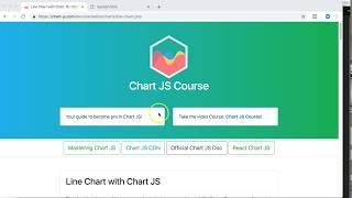 How to create a line chart JS