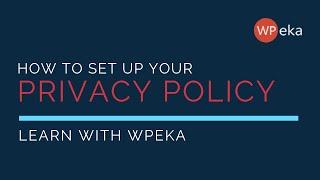 How To Add GDPR Privacy Policy in 1- Minute With WP Legal Pages