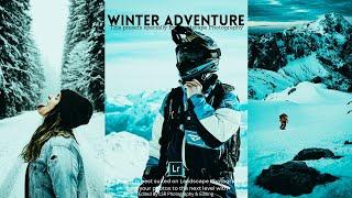 Winter Adventure Preset - Lightroom Free Mobile | Tutorial | Landscape Photography | XMP & DNG files