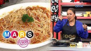 Mars Pa More: Ms. Tetchie Agbayani shares her tomato pasta with bell pepper recipe | Mars Masarap