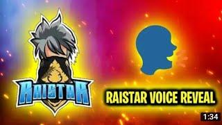 Raistar Real Voice || Raistar Voice Reveal on Booyah || Raistar Voice Reveal | Rai Star Voice Reveal