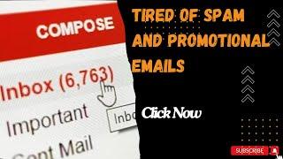 How To Delete Bulk & Spam Promotional emails From Inbox