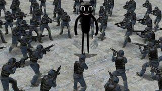 CARTOON CAT VS SCP GUARD!! Garrys Mod Sandbox