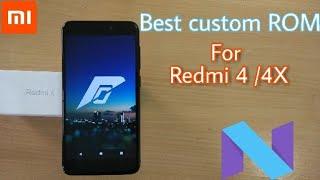 Xiaomi Redmi 4/4X- Resurrection Remix(7.1.2)(Official)(Volte)(stable)(OMS)