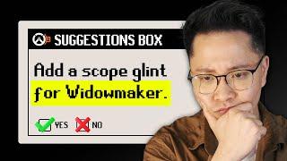 Scope Glint for Widowmaker? | OW2 Suggestions Box #12