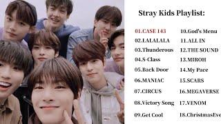 【𝐏𝐥𝐚𝐲 𝐋𝐢𝐬𝐭】  Stray Kids メドレー ： 作業用BGM