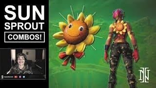 SUN SPROUT BEST COMBOS in Fortnite