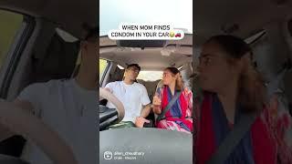 When Mom Finds condom in your car  #mom #condom #dailyshorts #ytshorts #desimomreacts