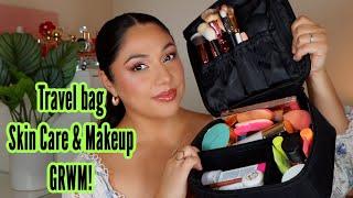 SOFT GLAM GRWM | What’s on my travel bag?  Natasha Denona, Patrick Ta, Urban Decay and more…