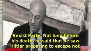 Hitler's death was fake. Russian historian and author Andrey Fursov