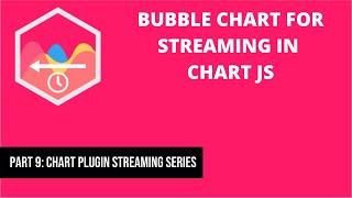 9 Bubble chart for streaming in Chart JS | Chartjs Plugin Streaming Series