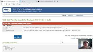 Using the CSS Validator