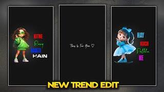 Photo Png Moving Lyrics Video Editing | Trending Photo Animation Lyrics Video Edit 