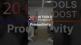 20 AI Tools to Boost Productivity ️