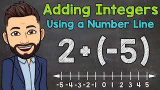 Adding Integers Using a Number Line | Math with Mr. J