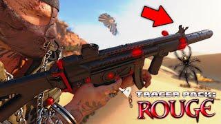 the NEW RED TRACER MP5 has different IRON SIGHTS! (Black Ops Cold War Tracer Pack Rouge)