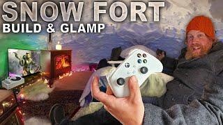 Snow Fort Mansion - Build & Glamping