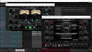 Brainworx Shadow Hills Compressors Comparison